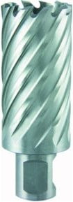 RUKO Kernbohrer HSS-Cobalt mit Weldonschaft in Silber, Durchmesser: 37 mm, Schnitttiefe: 55 mm - Bild 1