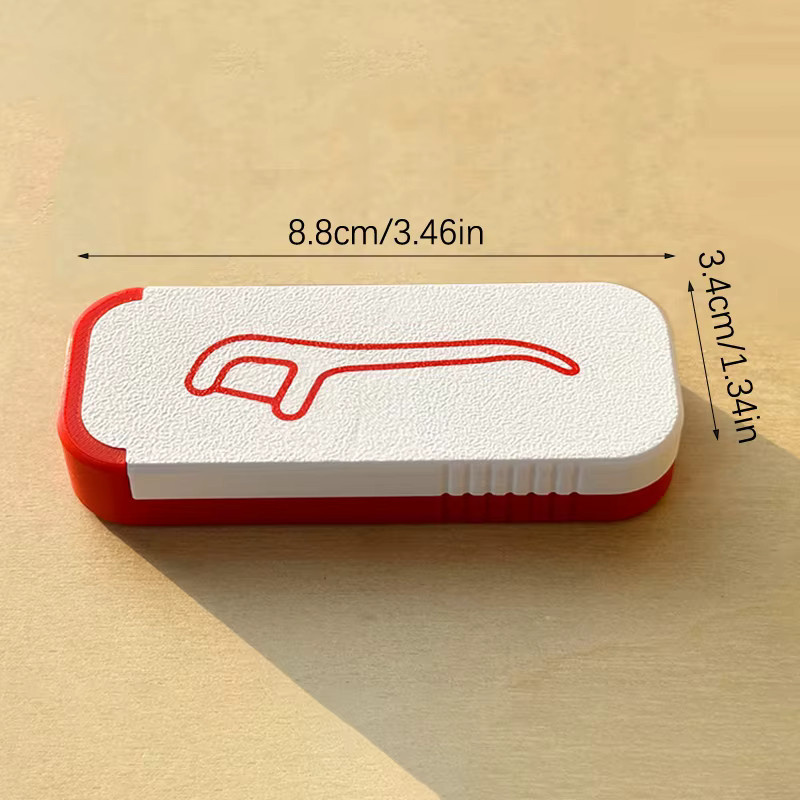 YOWEI Mini Zahnseide-Box, Zahnstocher- und Zahnseide-Organizer - Bild 3