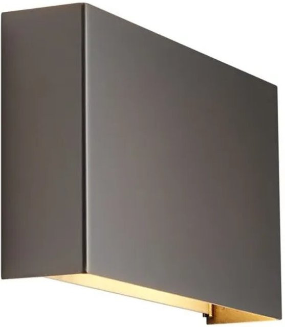 QAZQA Moderne Wandleuchte Otan, 2-flammig, Gunmetal/Anthrazit, dimmbar, aus Stahl - Bild 1