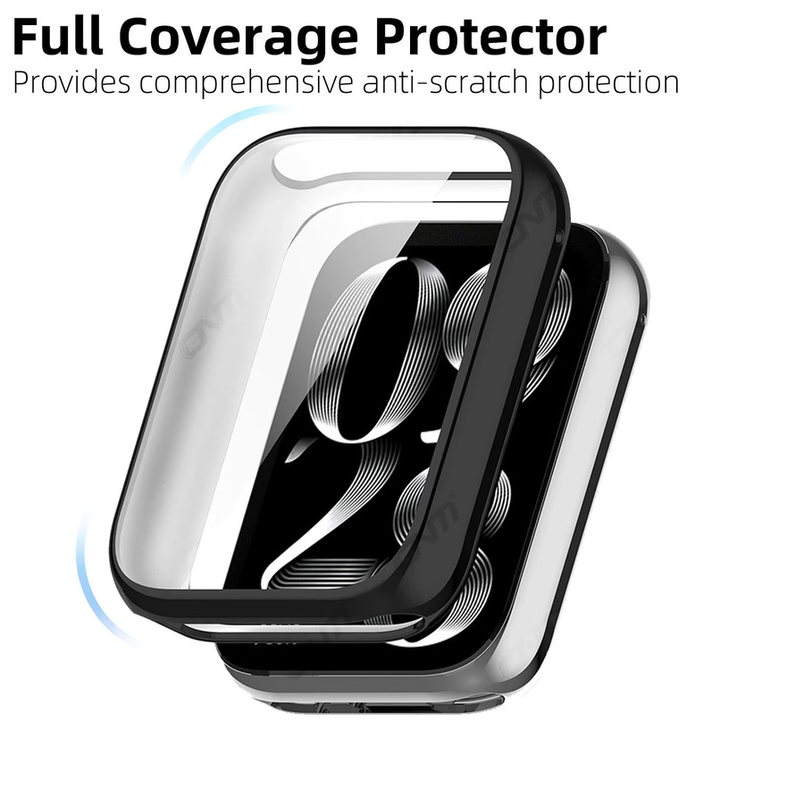 Xiaomi Mi Band 9 Pro Schutzhülle aus weichem TPU mit Displayschutzfolie und Stoßstangenabdeckung in Grün - Bild 5