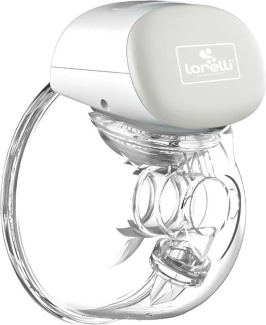 Lorelli elektrische Hands-free Milchpumpe mit Touchscreen, 240 ml, USB-Anschluss, 3 Modi und 10 Stufen, grau - Bild 1