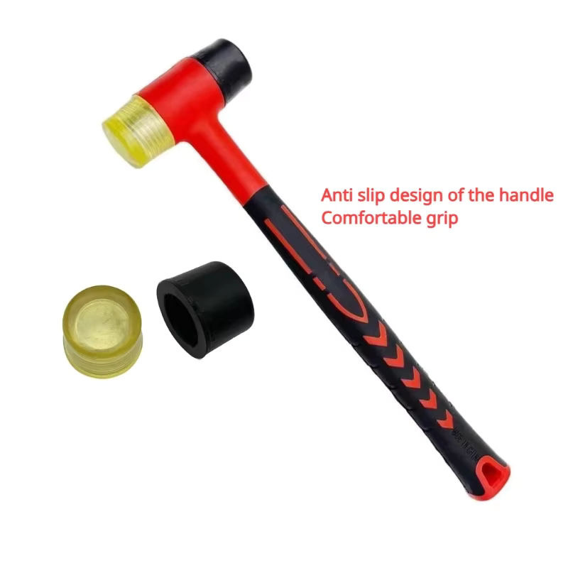 Multifunktionaler Doppelseitiger Gummihammer als Weichhammer für Gold- und Silberwerkzeuge und DIY-Handwerk - Bild 4