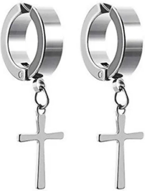 TuiYing001 Ohrstecker Set, Edelstahl, Schwarz, Herren, Magnetisch - Bild 1