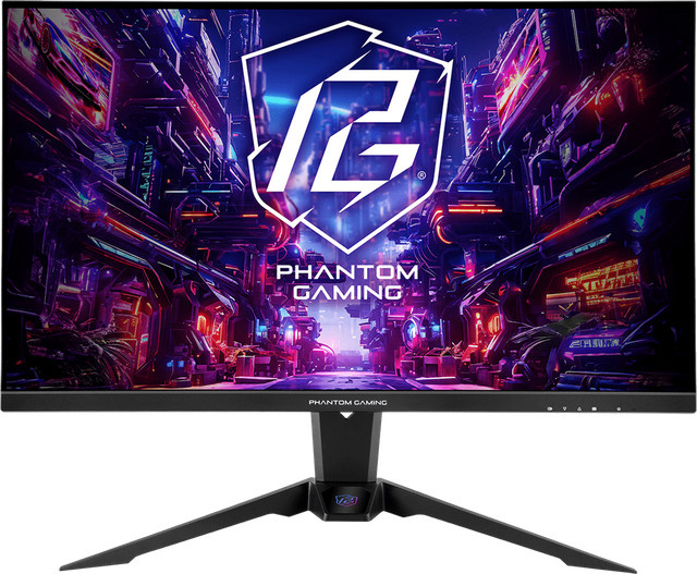 ASRock PG32QFT Gaming-Monitor QHD IPS 180Hz Schwarz HDMI/DP - Bild 1