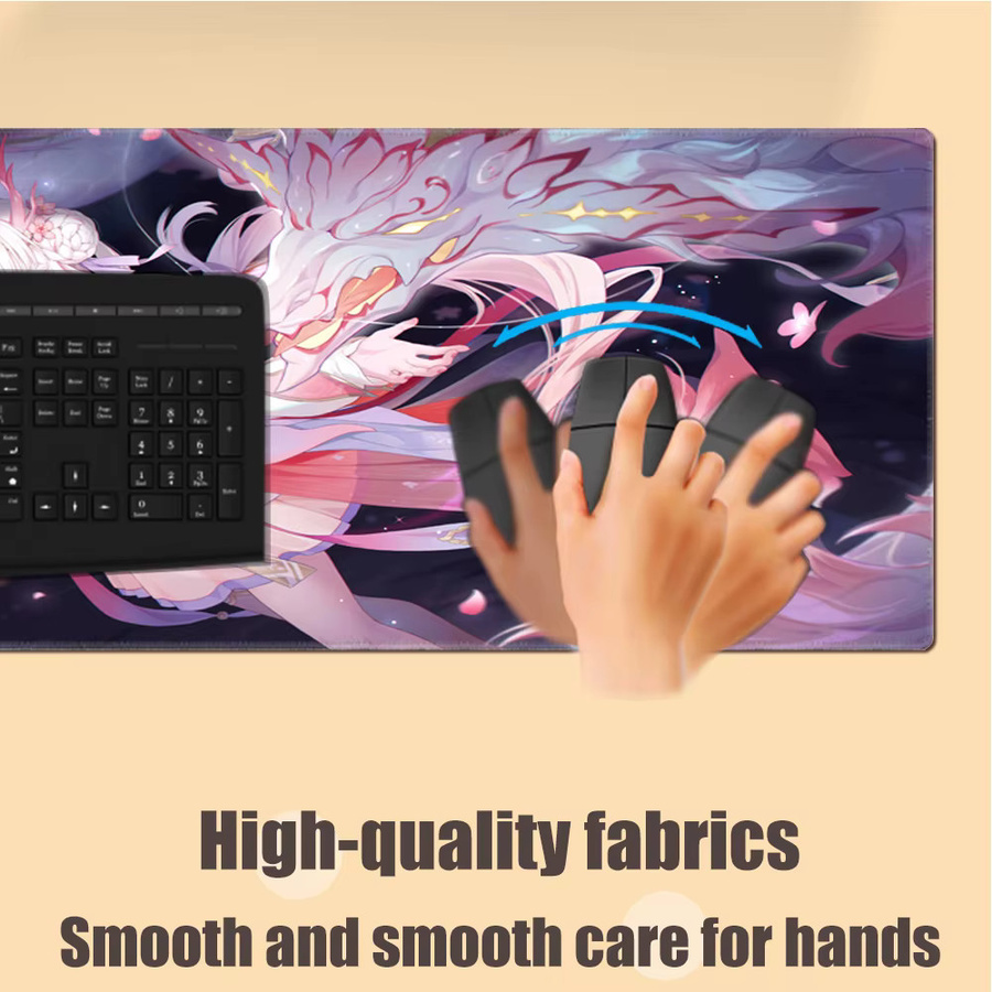 Wuthering Waves Jinhsi Comic Mauspad Multicolour Anime Gaming Zubehör für PC und Laptop - Bild 4