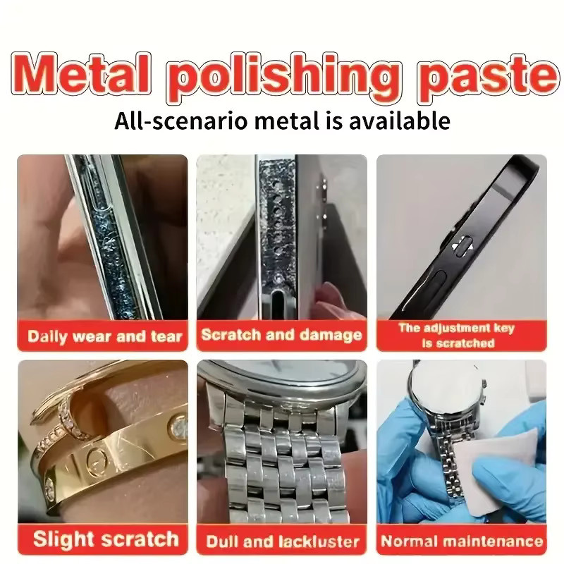 Uhrenpolierpaste, Edelstahl, Unisex - Bild 5