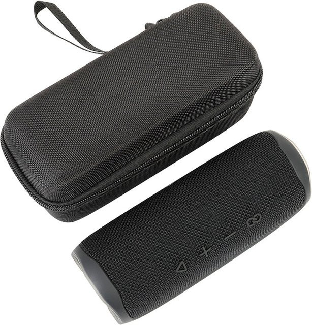 Tragbare Hartschalen-Schutzhülle für JBL Flip 5 in Schwarz - Bild 1
