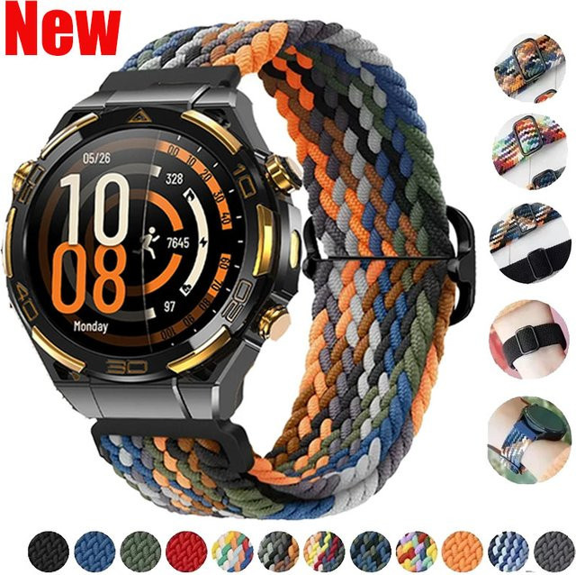 Blackview Uhrenarmband Nylon, verstellbar, Bunt, 20mm 22mm - Bild 1