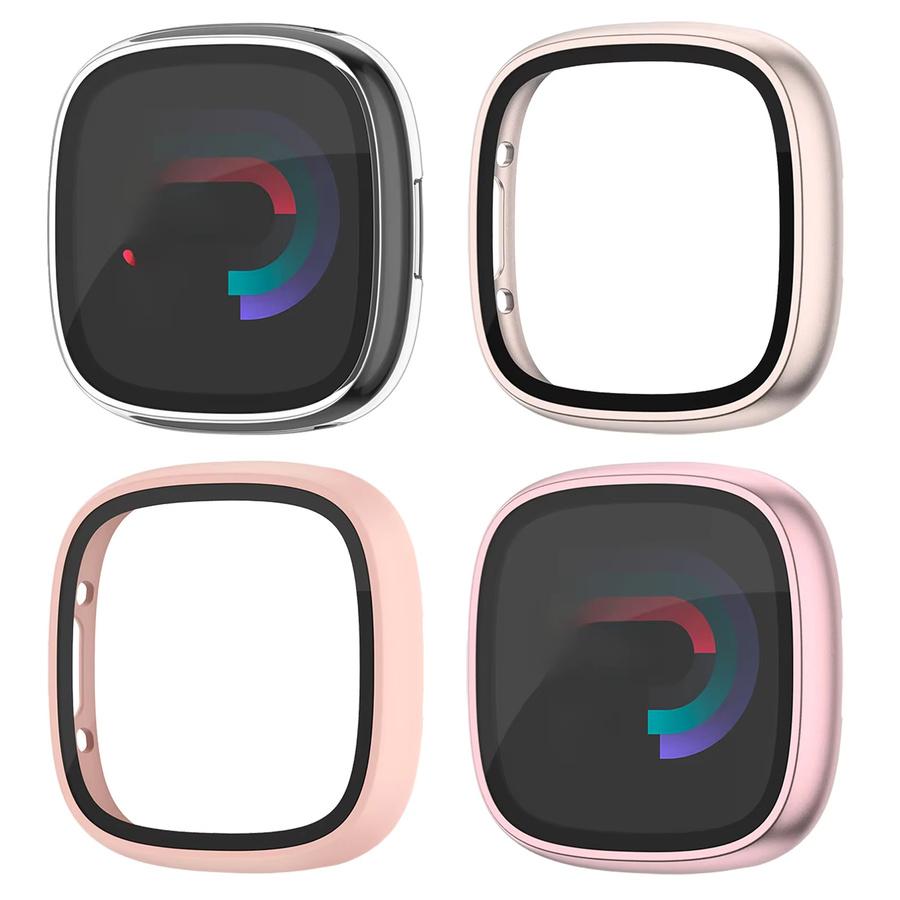 Tobfit Uhrengehäuse, Kunststoff, transparent, Fitbit Versa 4/Sense 2 - Bild 4