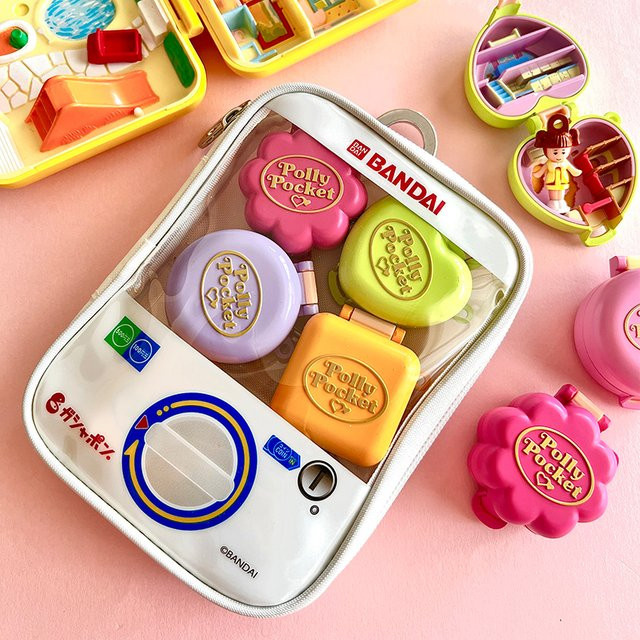 Bandai Polly Pocket Miniatur-Set, Gashapon Schlüsselanhänger Serie 2 - Bild 1