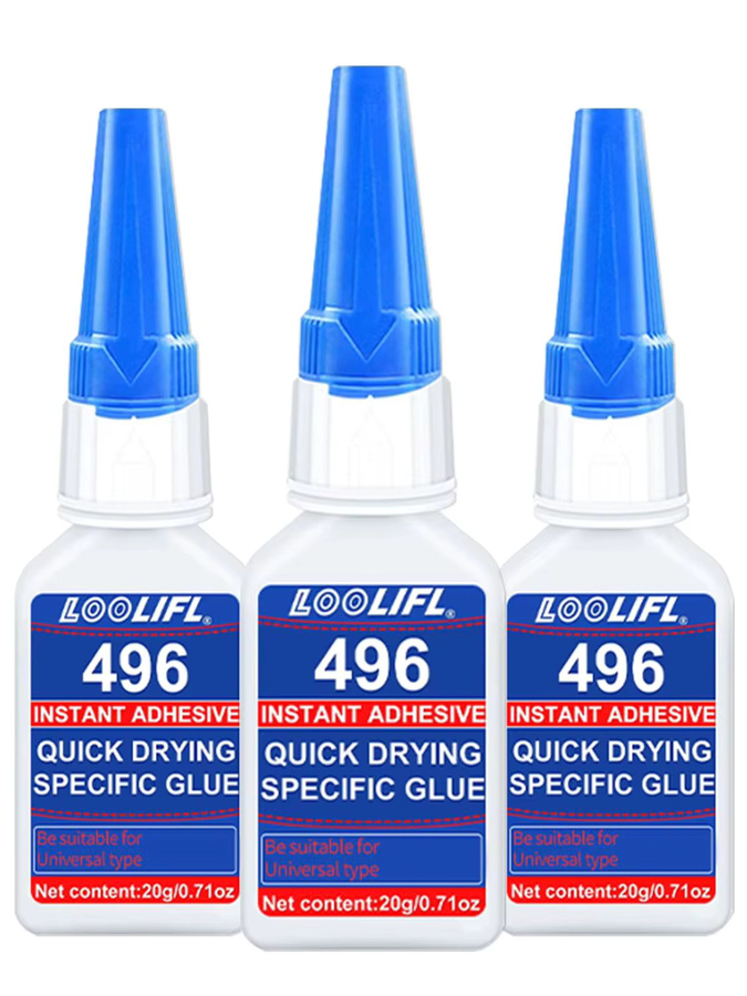 LOOLIFL Sofortkleber Universeller Cyanacrylat-Superkleber für Metall und Kunststoff, 20 g - Bild 7