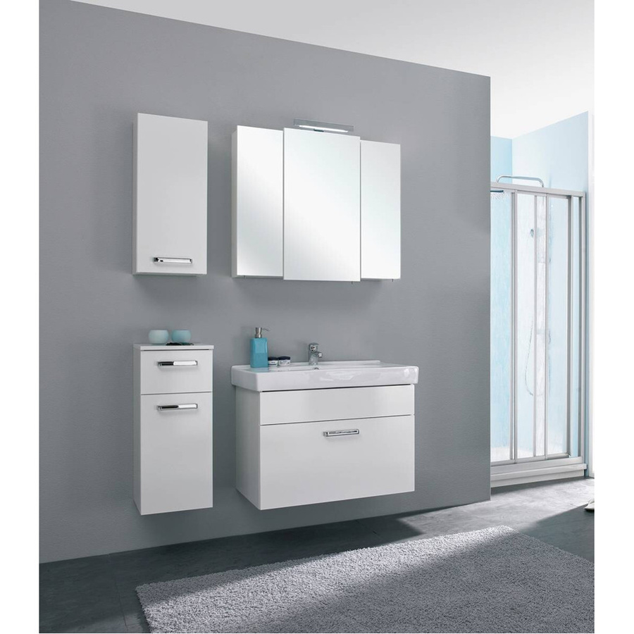 Pelipal Badezimmer-Set Quickset 312 in Weiß Glänzend, B/H/T: 113 x 200 x 48 cm - Bild 2