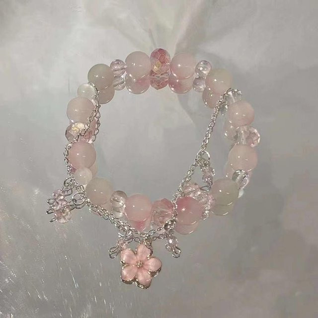 Fashion Maker 2 Armband, Kristall, Perle, Messing, grau, Damen - Bild 1