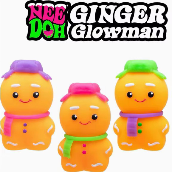 Schylling NeeDoh Lebkuchenmann, Squishy-Spielzeug, ab 3 Jahren - Bild 4