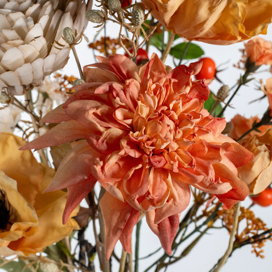 Künstlicher Blumenstrauß Malaga von Aplanta, bunt gemischt, Höhe: 70 cm - Bild 2