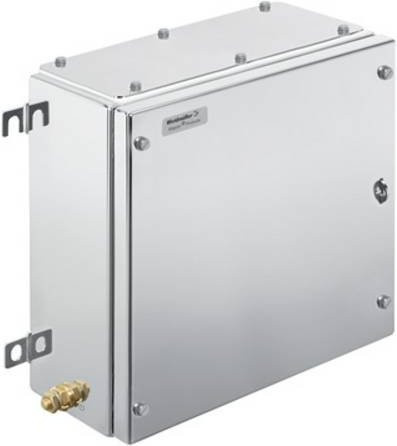 Weidmüller KTB MH 303020 S4E2 Installations-Gehäuse aus Edelstahl in Silber, B/T/H: 30,6 x 30,6 x 20,0 cm - Bild 1