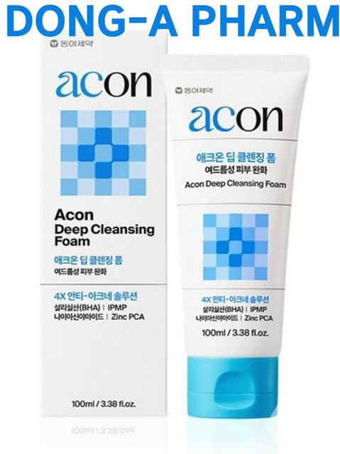 Dong-A Pharm Acon Tiefenreinigungs Schaum, 100 ml, Gesicht - Bild 1