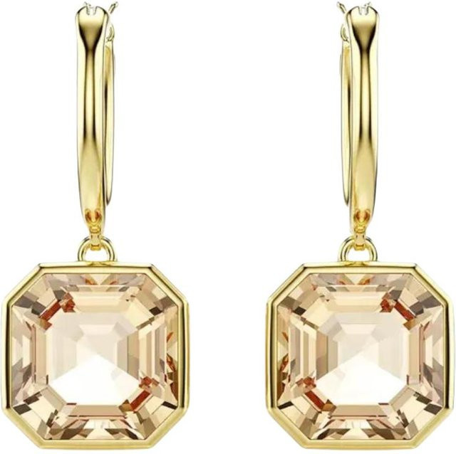 Swarovski Ohrringe, Kristall, Damen, beige - Bild 1