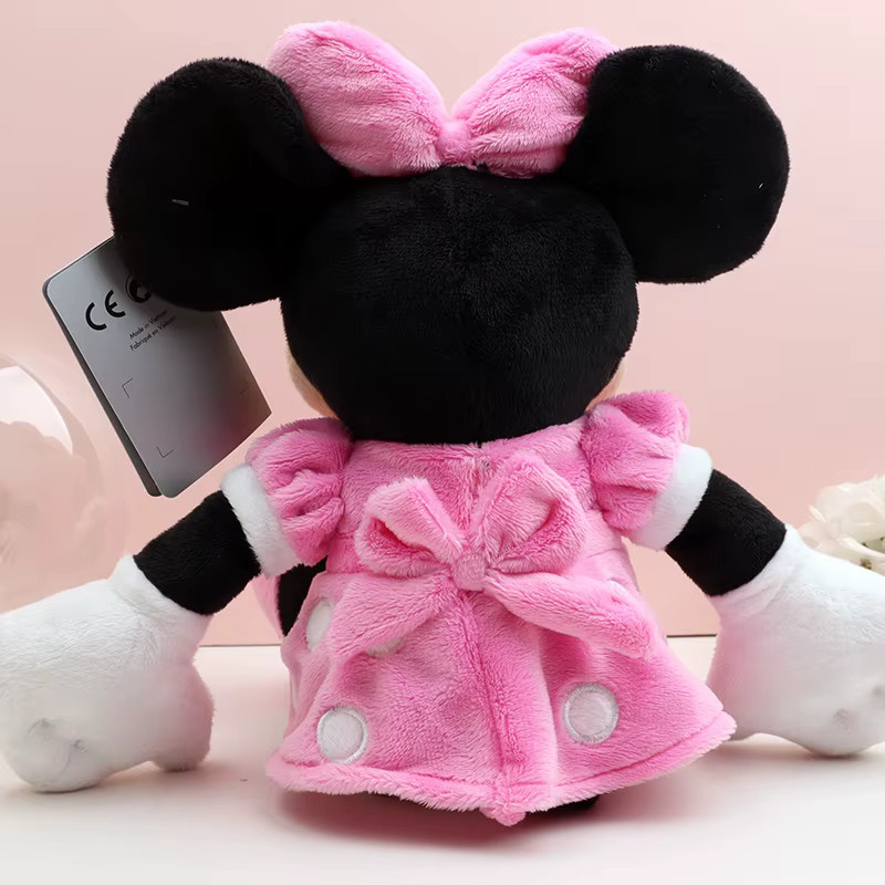 Bandai Disney Minnie Maus Plüschtier, Rosa, 30cm - Bild 5