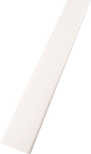 Fuchs Design Glassteinabschlussprofil aus Aluminium in Weiss, Breite: 8 cm, Länge: 250 cm - Bild 1