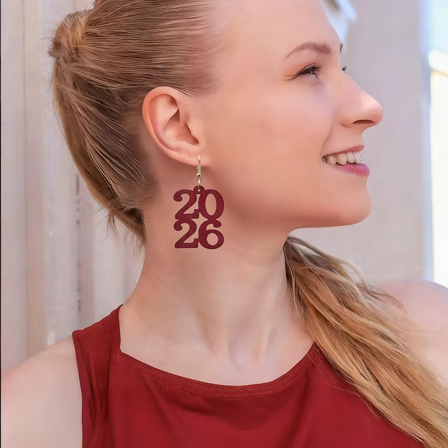 YULUCH Holzohrringe, Damen, verspielt - Bild 4