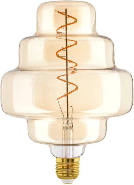 Eglo LED Leuchtmittel E27 mit 2000 K Warmweiß, 4 W, transparentes Glas - Bild 1