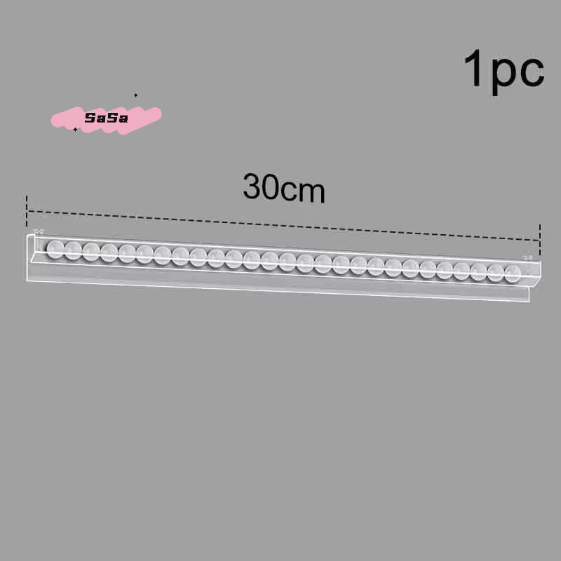 YOWEI Takeaway Auftrag Organizer Ticket Halter aus PVC, transparent, wandmontiert, Breite: 30 cm - Bild 2