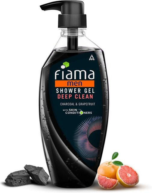Fiama Men Duschgel Deep Clean, 500 ml, Holzkohle und Grapefruit, Herren - Bild 1