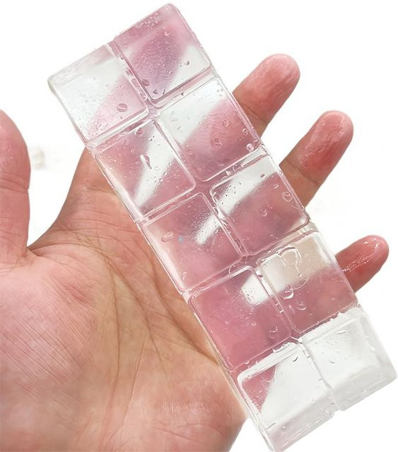 Squishy Schokoriegel Quetschspielzeug, weiß - Bild 1