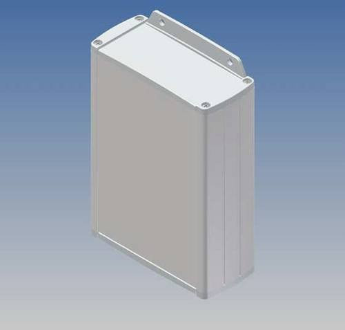 TEKO TEKAL 32-E.30 Universal-Gehäuse aus Aluminium und ABS in Weiß und Lichtgrau, B/T/H: 14,5 x 10,6 x 4,6 cm - Bild 1