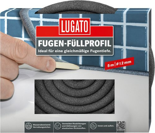 LUGATO Fugen-Füllprofil in Grau aus Kunststoff - Bild 1