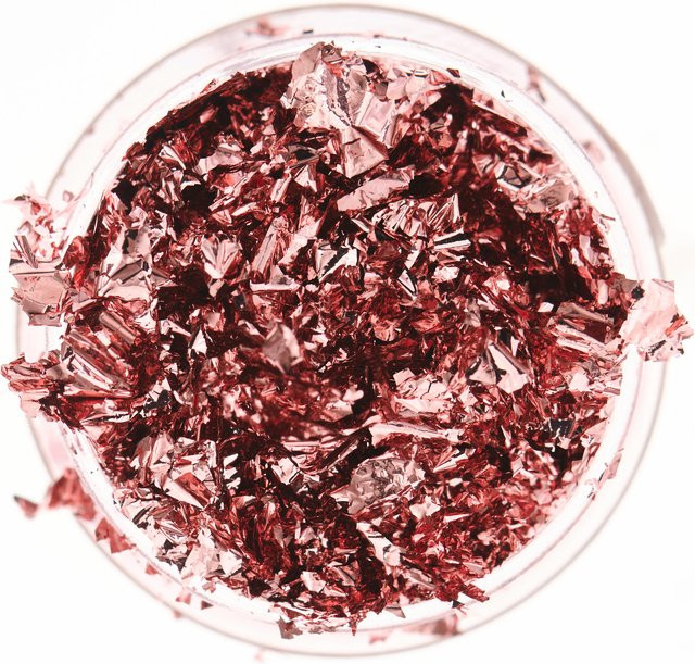 Rico Design Blattmetall für Resin in Roségold dunkel - Bild 1