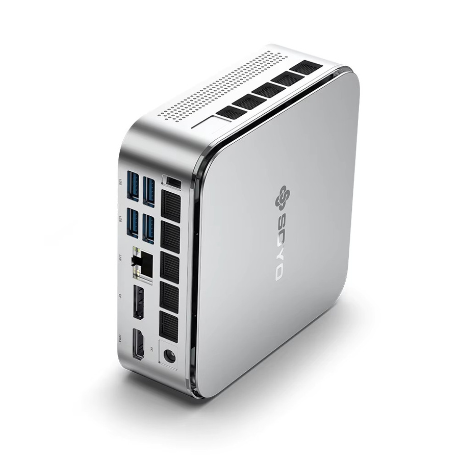 SOYO S4 Plus Gaming Mini-PC in Silber mit AMD Ryzen 7, 24GB LPDDR5 RAM und 512GB PCIe 3.0 SSD, Dual 4K 120Hz Display Support, WiFi6 und Bluetooth 5.2 - Bild 2