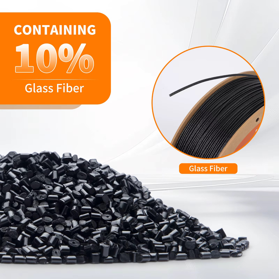 ERYONE ASA GF Glasfaser 3D-Druckfilament, 1,75 mm, Schwarz, UV- und witterungsbeständig - Bild 2