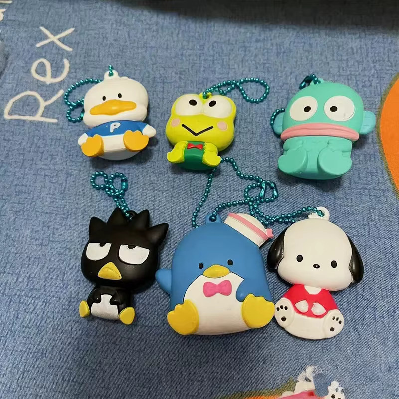 Sanrio Hässlicher Fisch Schlüsselanhänger Blind Box, Einzelfigur - Bild 1