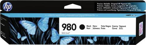 HP Original 980 Tintenpatrone Schwarz D8J10A für HP Officejet Enterprise Inkjet-Drucker - Bild 1