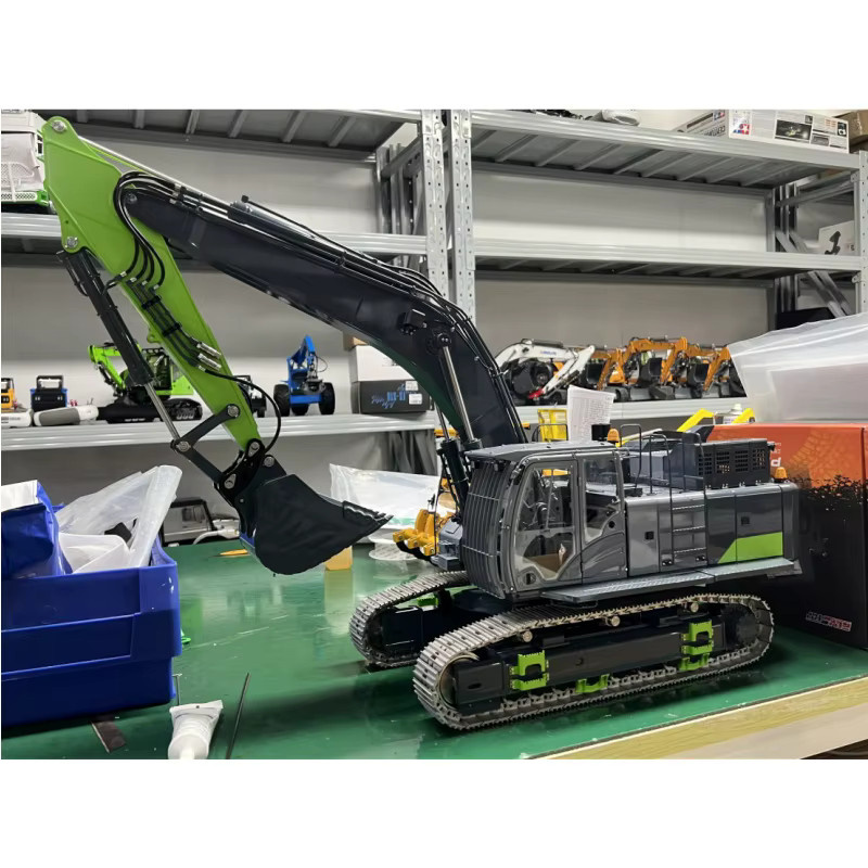 LESU ZX490 RC Hydraulikbagger, Metall, 1:14, mit Sound und Rauchmaschine - Bild 3