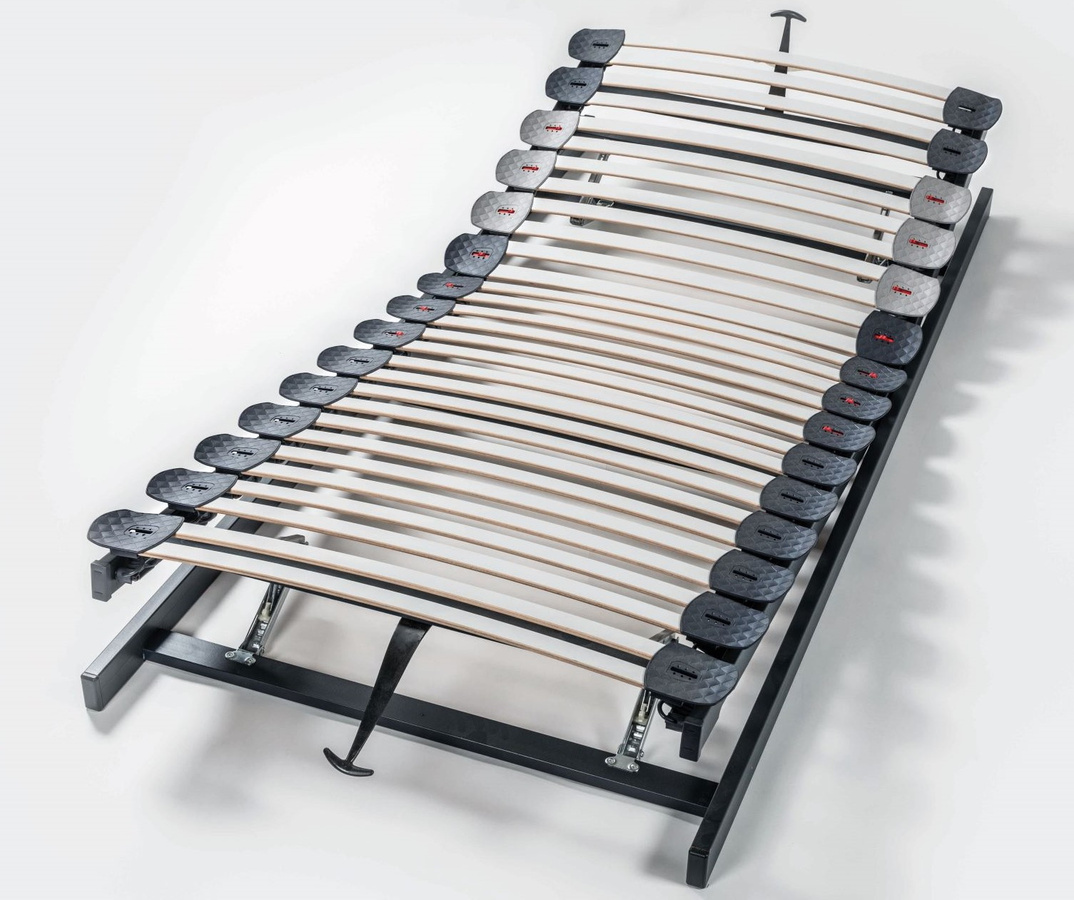 Hasena Ultrafree RF Bettgestell mit Buchenholz-Lattenrost und Flex-Discs in modernem Design - Bild 1
