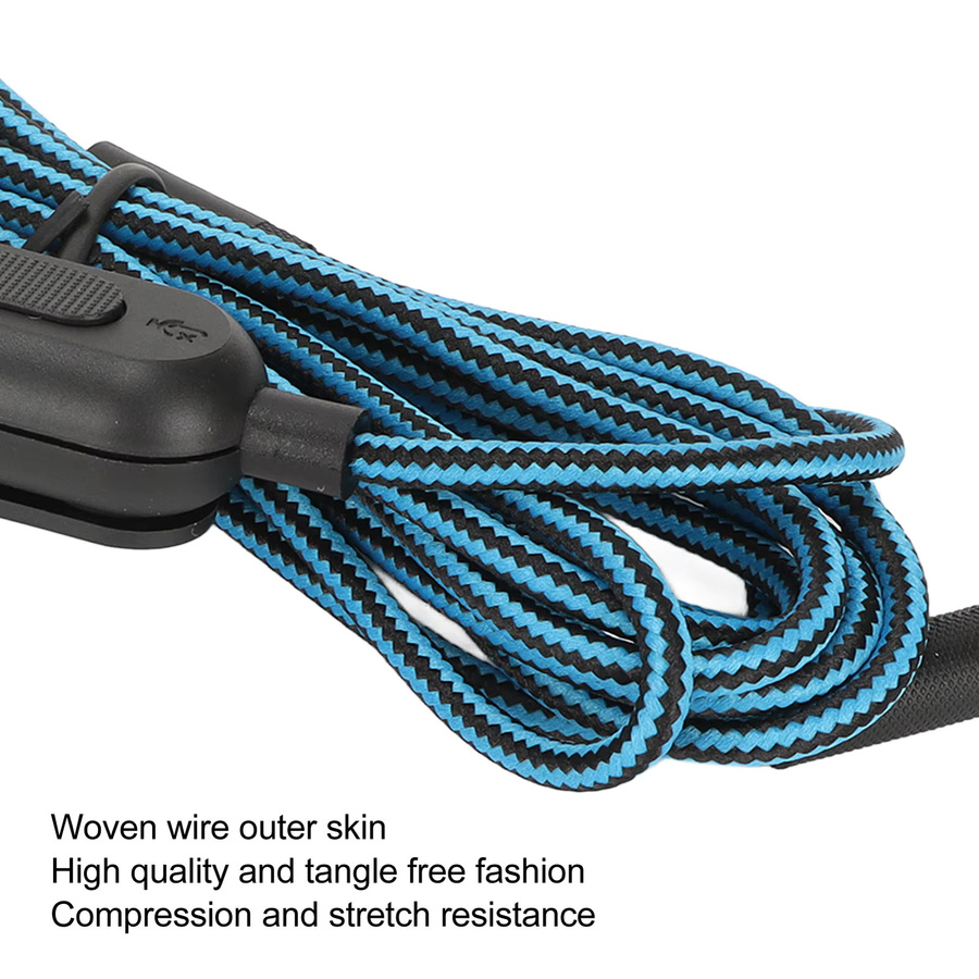Logitech Gaming-Headset-Kabel in Schwarz mit Lautstärkeregelung und Stummschalter für G Pro und G Pro X - Bild 1