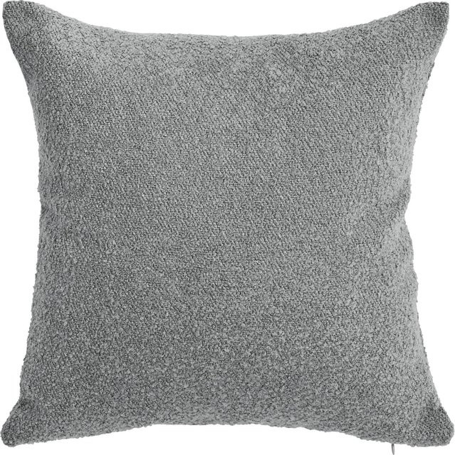 DONE Kissenhülle Touch in Grau aus Bouclé mit fleckenabweisender Beschichtung - Bild 1