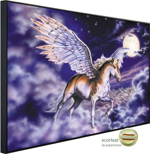papermoon Infrarotheizung EcoHeat Pegasus mit Matt-Effekt in Bunt, App-Steuerung und Überhitzungsschutz - Bild 1