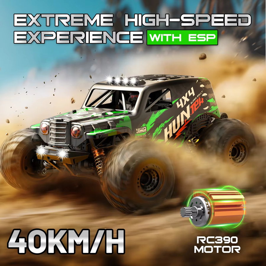 Womaqu 14312 4x4 Offroad RC-Auto, 1:14 Maßstab, ferngesteuert - Bild 4