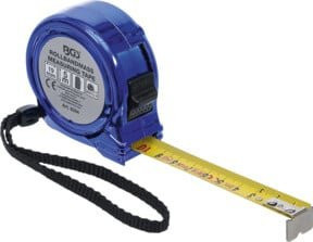 BGS Rollbandmaß 8394 in Blau, Breite: 1,9 cm, Länge: 5 m - Bild 1