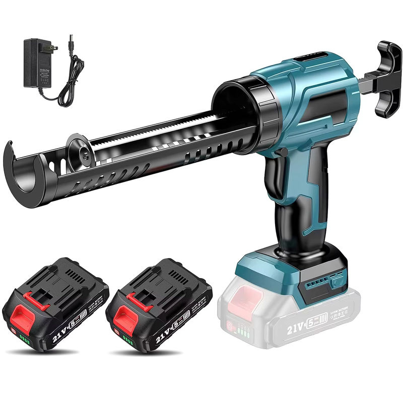 Elektrisches Heißklebegewehr Makita 18V Akku mit 4 Geschwindigkeiten für Glas, Türen und Fenster in Petrol - Bild 6