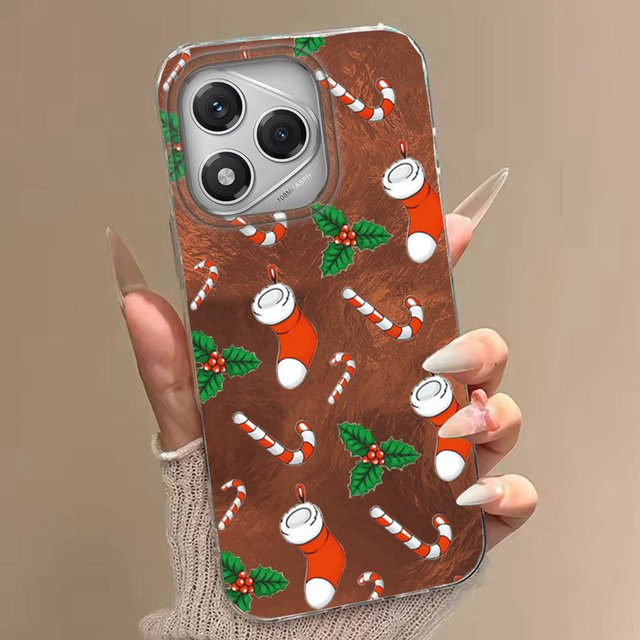 Handyhülle mit Frohe Weihnachten Muster für Honor 400 200 90 Smart Pro Magic 7 6 5 70 Lite X9a X9c X9b X8a X8b X6c X7b X7c X6b in Multicolour - Bild 1