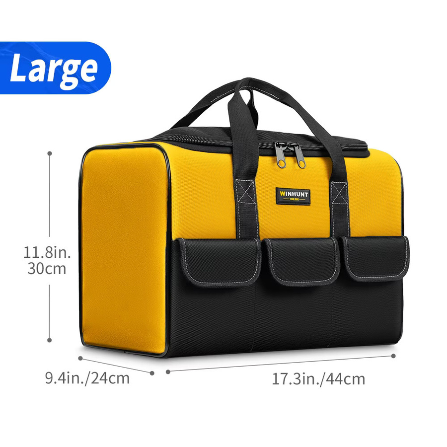 WINHUNT Werkzeugtasche 17 Zoll mit 6 Außentaschen für Handwerker und Elektriker - Bild 6