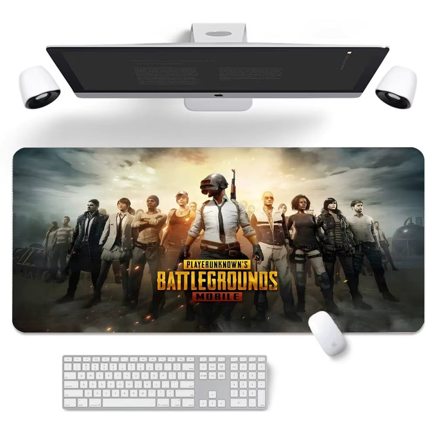 P-PUBG Gaming Mauspad Sakura Anime Design, Multicolour - Bild 7