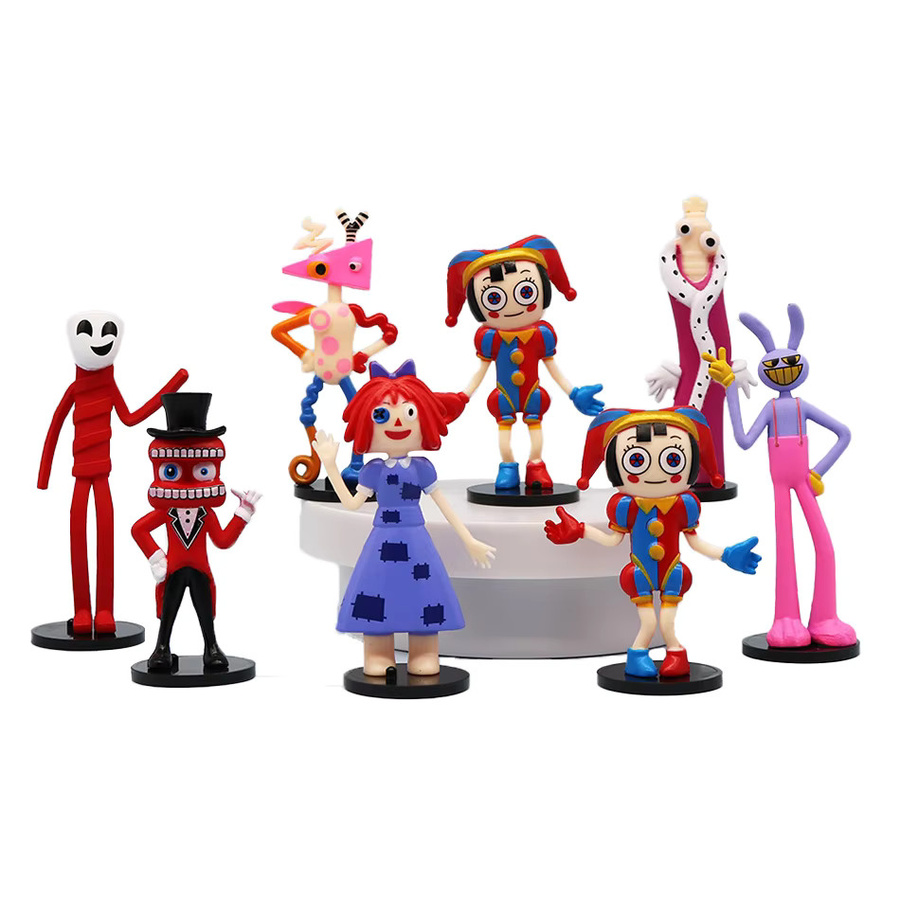 Bandai The Amazing Digital Circus Figurenmodelle, 8-teiliges Set - Bild 2