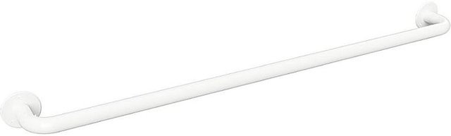 Brillantbad BELP Haltegriff aus Stahl in Weiß Matt für Bad und WC, B/T/H: 117,5 x 7,5 x 10,6 cm, 120 kg Traglast, Wandmontage durch Schrauben - Bild 1