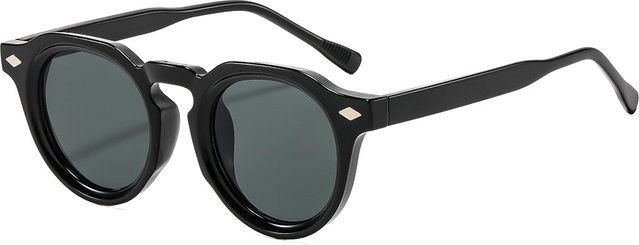 ARTORIGIN Sonnenbrille Damen, oval, Vollrand, Kunststoff, schwarz - Bild 1
